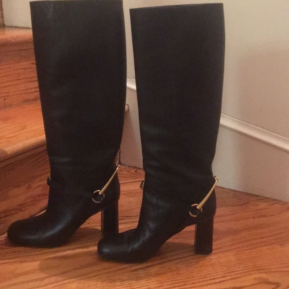 Authentic leather Gucci boots